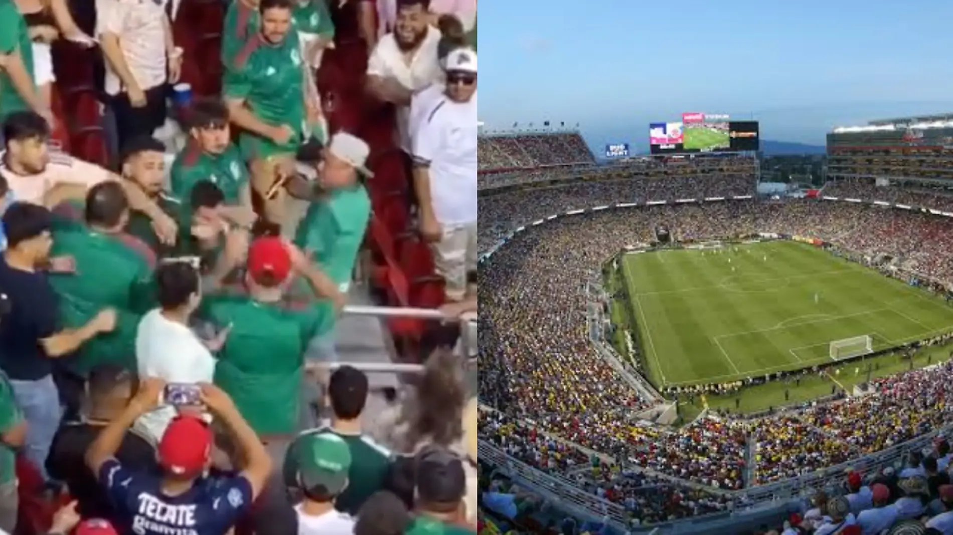 Aficionado apuñalado en el México vs Qatar